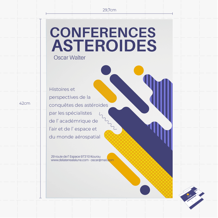 Flyers et Affiches </br>29,7 x 42 cm - A3