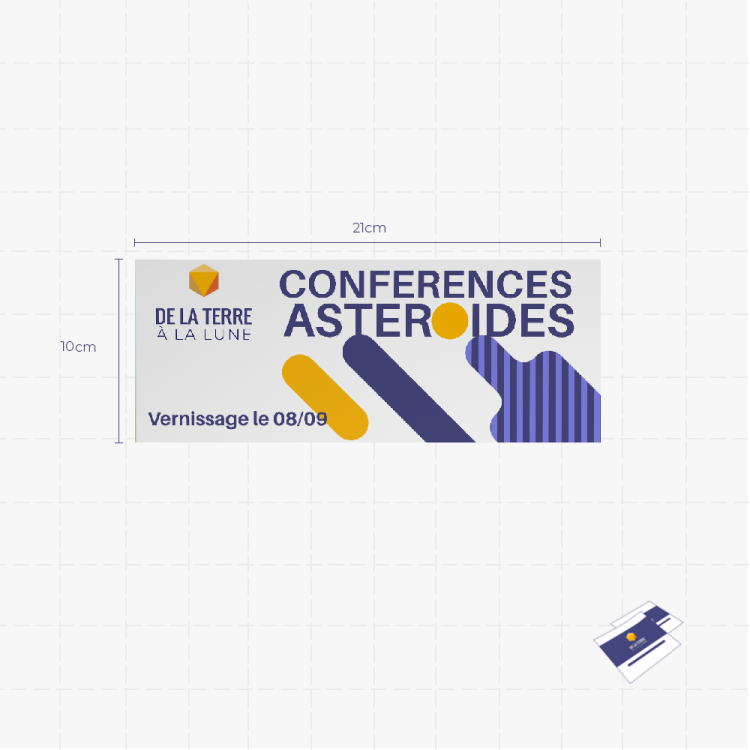 Flyers et Affiches </br>10 x 21 cm