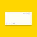 Carte de correspondance au format 21 x10 cm