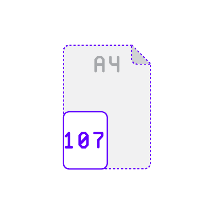 Carte de correspondance au format 13,9 x 10,7 cm