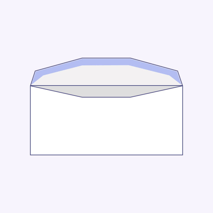 Enveloppes insertion mécanisable <br>114 x 229 mm