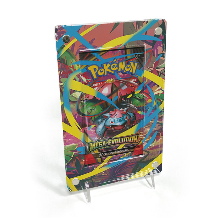 PROTECTIONS ACRYLIQUES POUR POK&Eacute;MON Bloc M&eacute;ga-&Eacute;volution