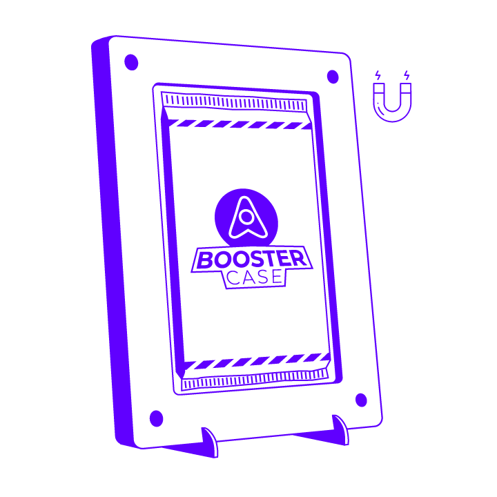 PROTECTIONS ACRYLIQUES POUR BOOSTERS AIMANTÉE