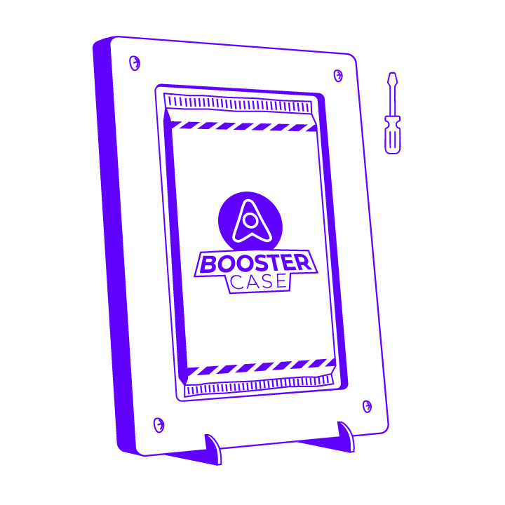 PROTECTIONS ACRYLIQUES POUR BOOSTERS VISSÉE