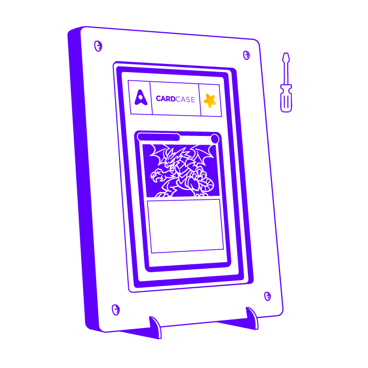 PROTECTIONS ACRYLIQUES POUR CARTES GRADÉES VISSÉE